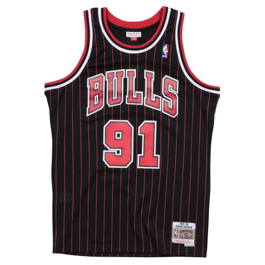 CHICAGO BULLS DENNIS RODMAN NOIR 91