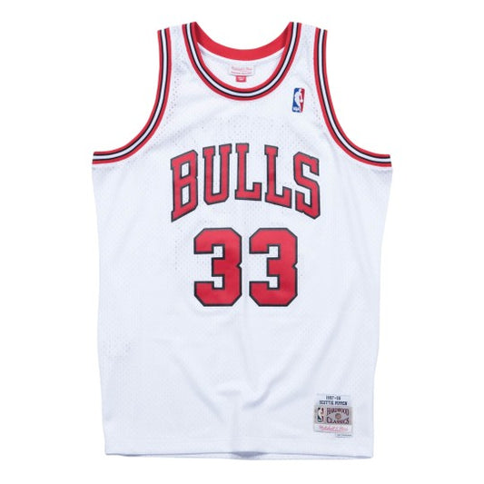 CHICAGO BULLS SCOTTIE PIPPEN BLANC 33