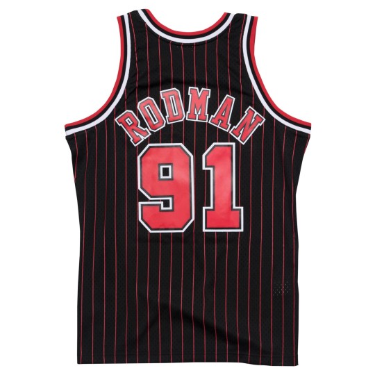 CHICAGO BULLS DENNIS RODMAN NOIR 91