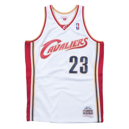 CLEVELAND CAVALIERS JAMES 23 BLANC