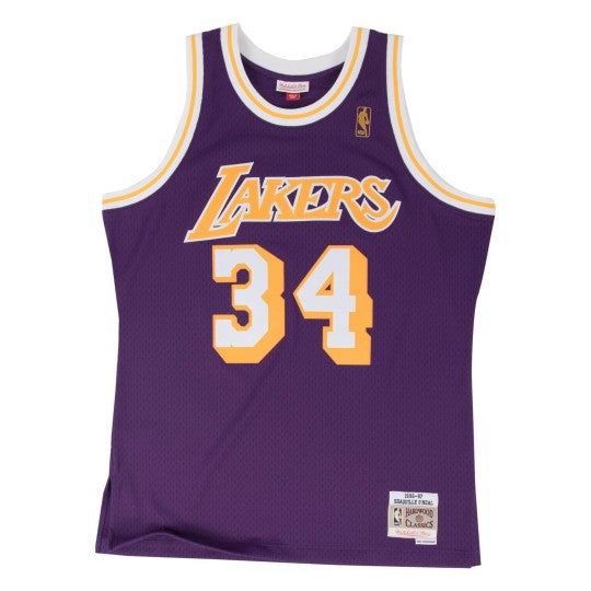 Los Angeles Lakers SHAQUILLE O'NEAL 34 VIOLET