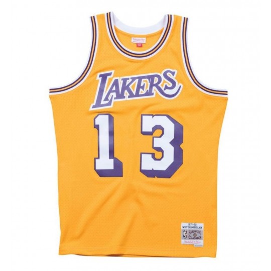 Los Angeles Lakers CHAMBERLAIN 13 JAUNE